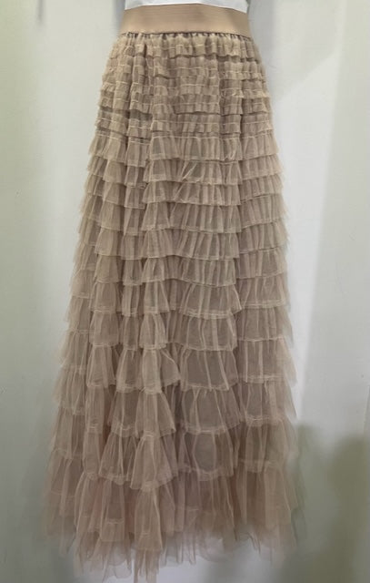 Tulle midi skirt 08 sale