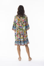 Dani Layered Frill Sleeve Dress