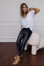 Joey Faux Pants - Navy