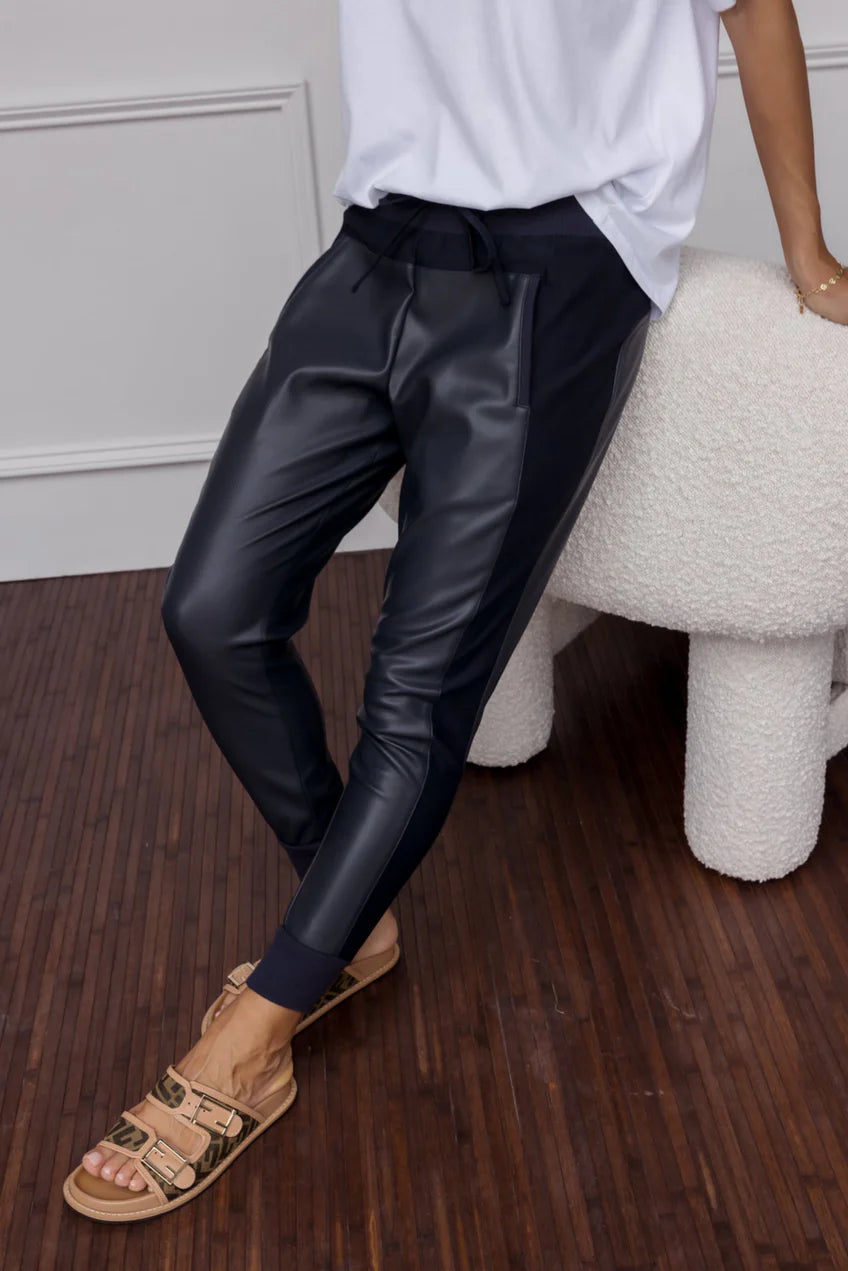 Joey Faux Pants - Navy