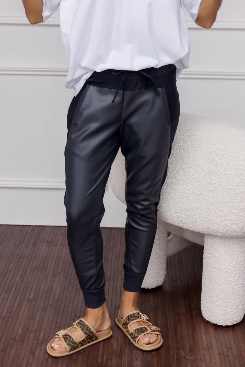 Joey Faux Pants - Navy