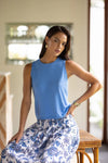 Collette Tank - Cornflower