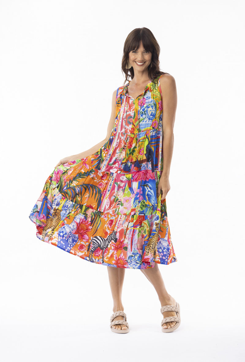 Stefania Sleeveless Dress