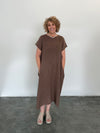 Cocoon Dress - Chocolate