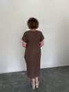 Cocoon Dress - Chocolate