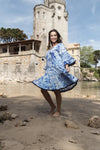 Okayama Frill Sleeve Dress