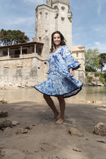 Okayama Frill Sleeve Dress