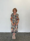 Cheetah Shirt Dress - Black