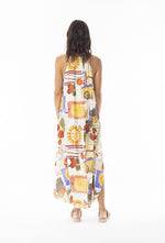 Felicia Round Neckline Sleeveless Dress