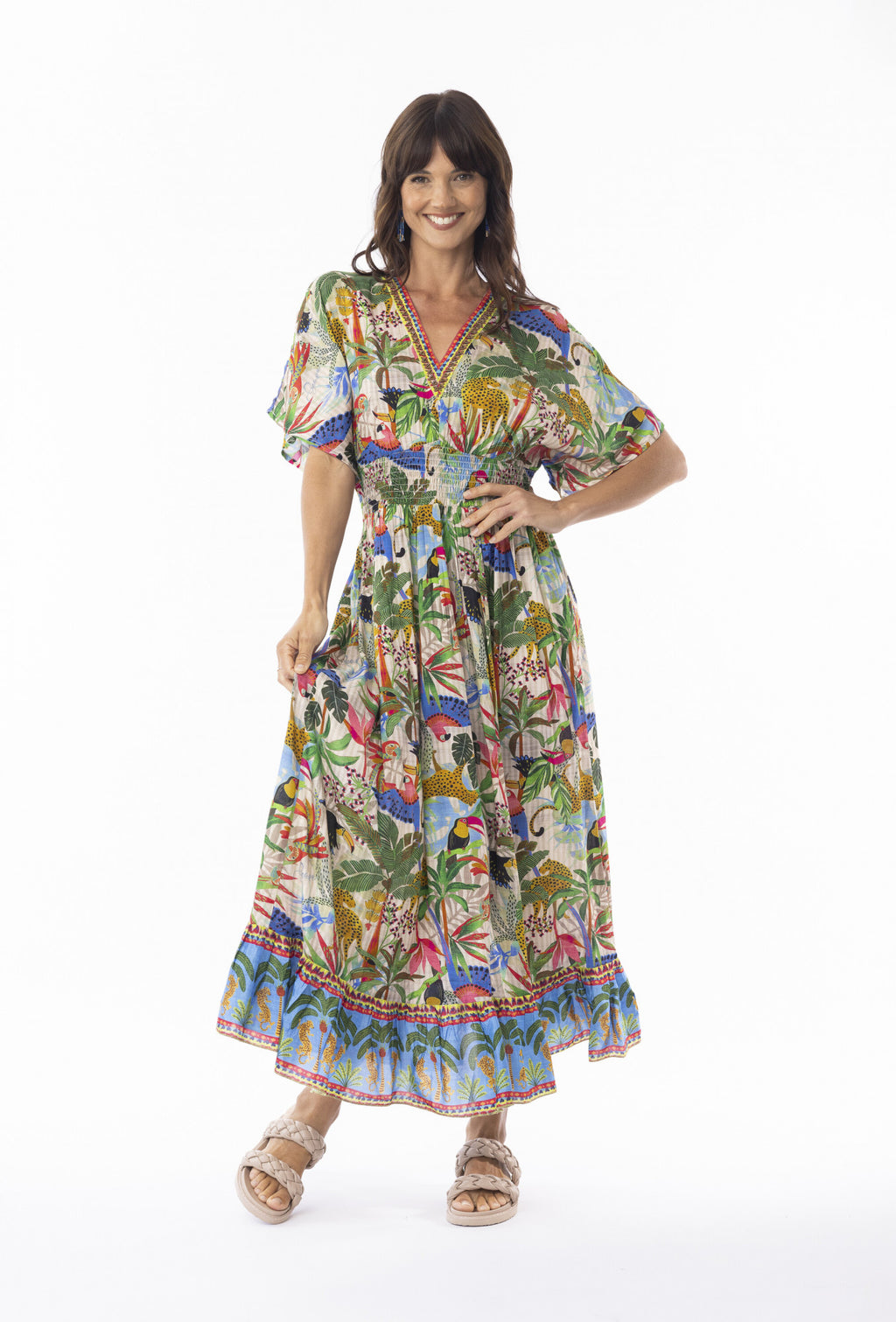 Dani Shirred Waist Dress