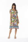 Dani Short Sleeve Frill Dress