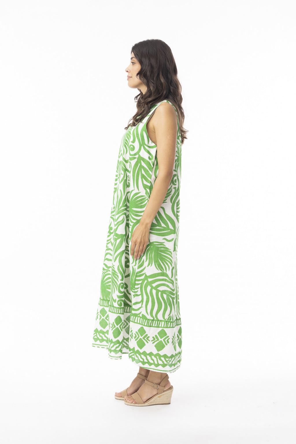 Suriname Maxi Dress - Green