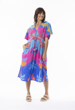 Celeste Blue Midi Dress
