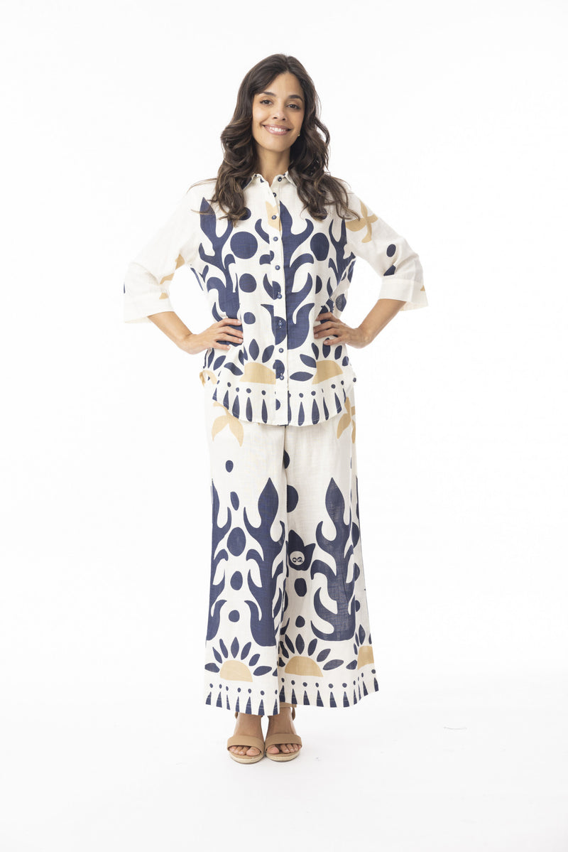 Nazca Collar Top