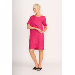 Crowd Pleaser Dress - Hot Pink