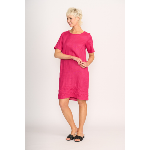 Crowd Pleaser Dress - Hot Pink