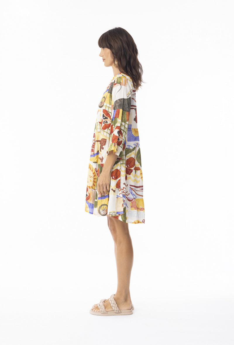 Felicia V Layer Dress