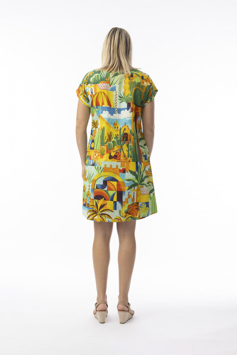 Guatemala Shift Dress - Reversible