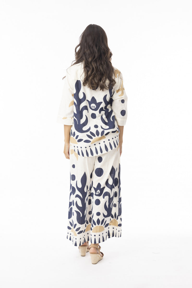 Nazca Collar Top