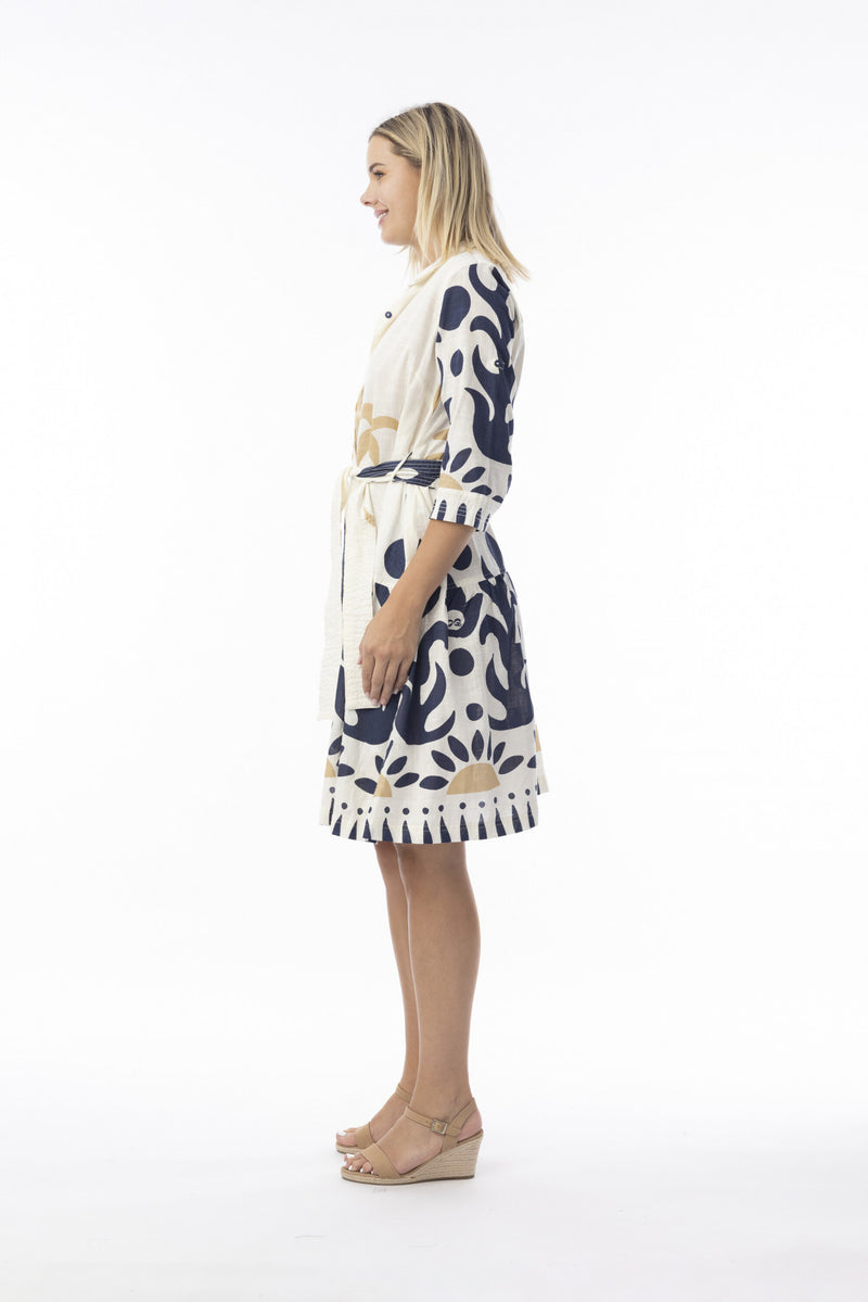 Nazca Tie Waist Dress