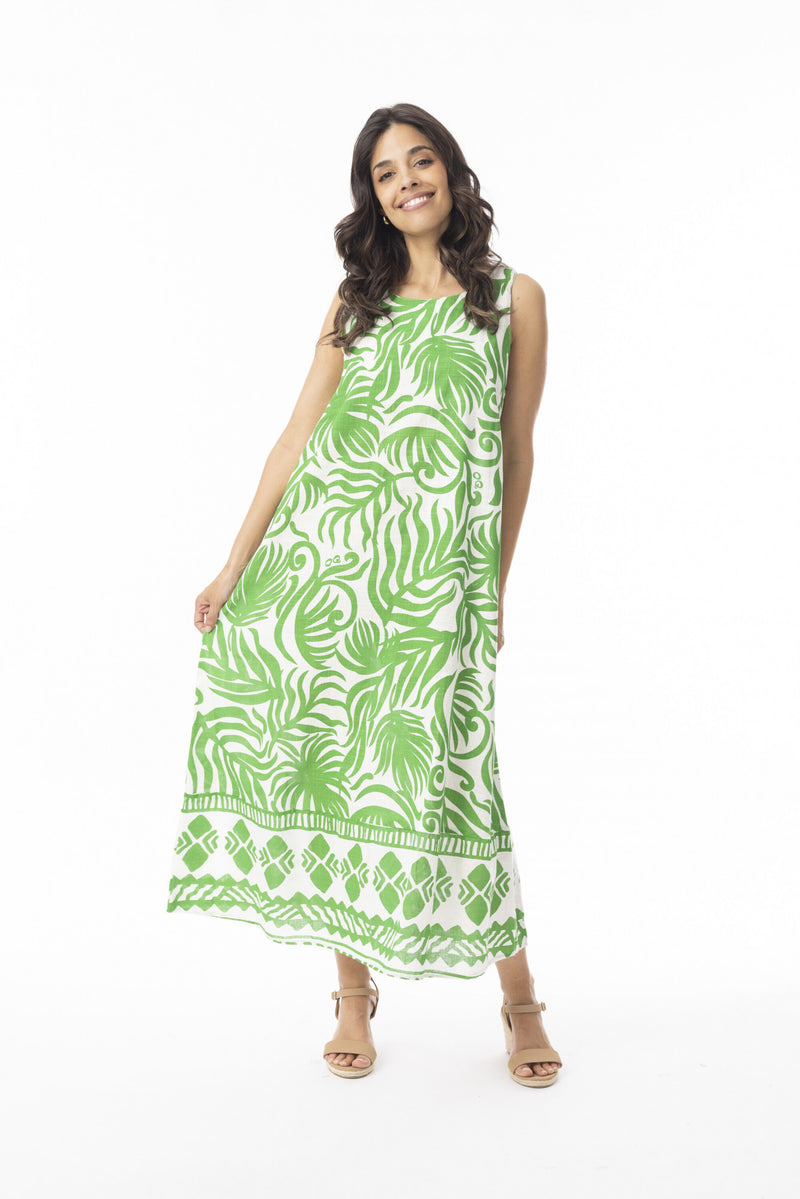 Suriname Maxi Dress - Green