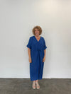 Knot Dress - Cobalt Blue