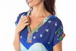 Arabian Nights Short Sleeve Dress