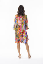Stefania Frill Sleeve Layer Dress