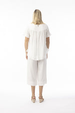 Linen Essentials Pant - White