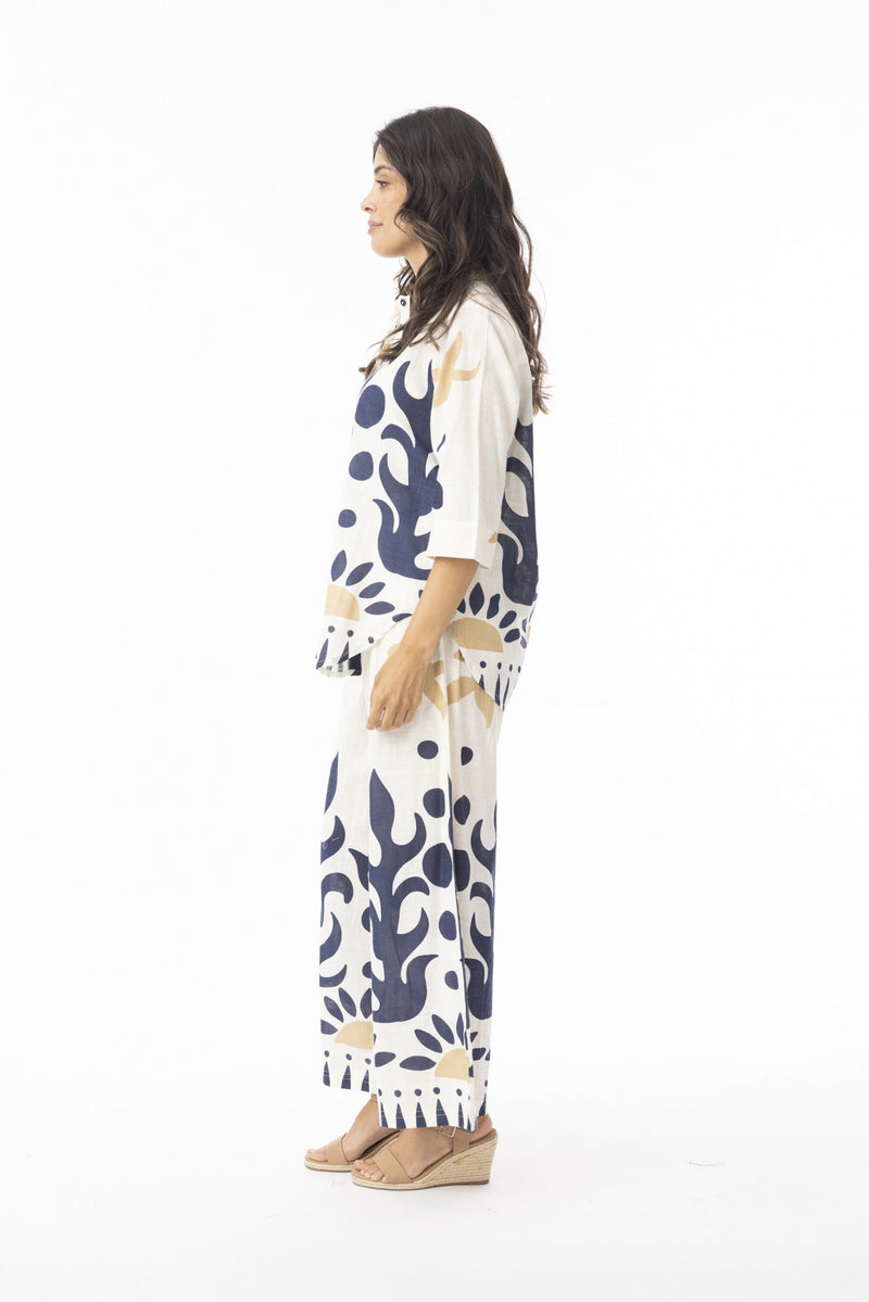 Nazca Collar Top