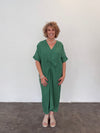 Knot Dress - Emerald
