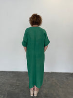 Knot Dress - Emerald