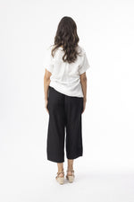 Linen Essentials Pant - Black  fabrication and price