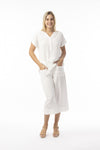 Linen Essentials Pant - White