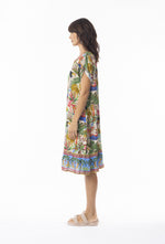 Dani Short Sleeve Frill Dress