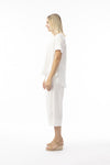Linen Essentials Pant - White
