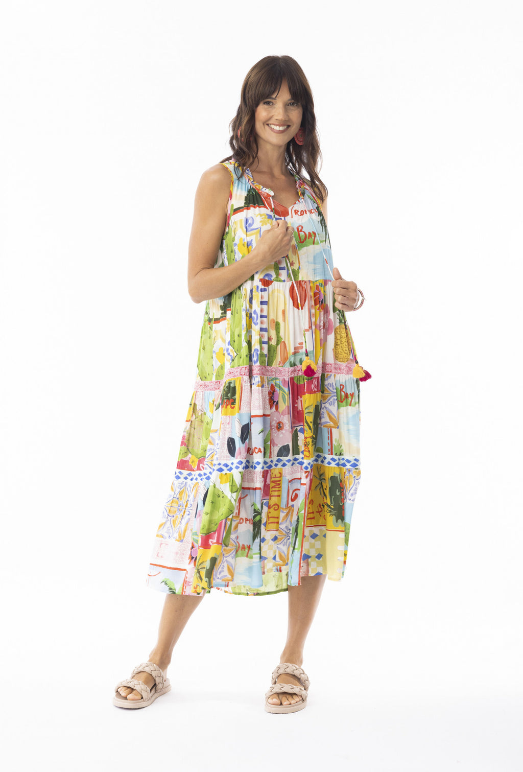 Erica Sleeveless Layer Dress