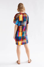 Byde Short Dress - Ekko Print