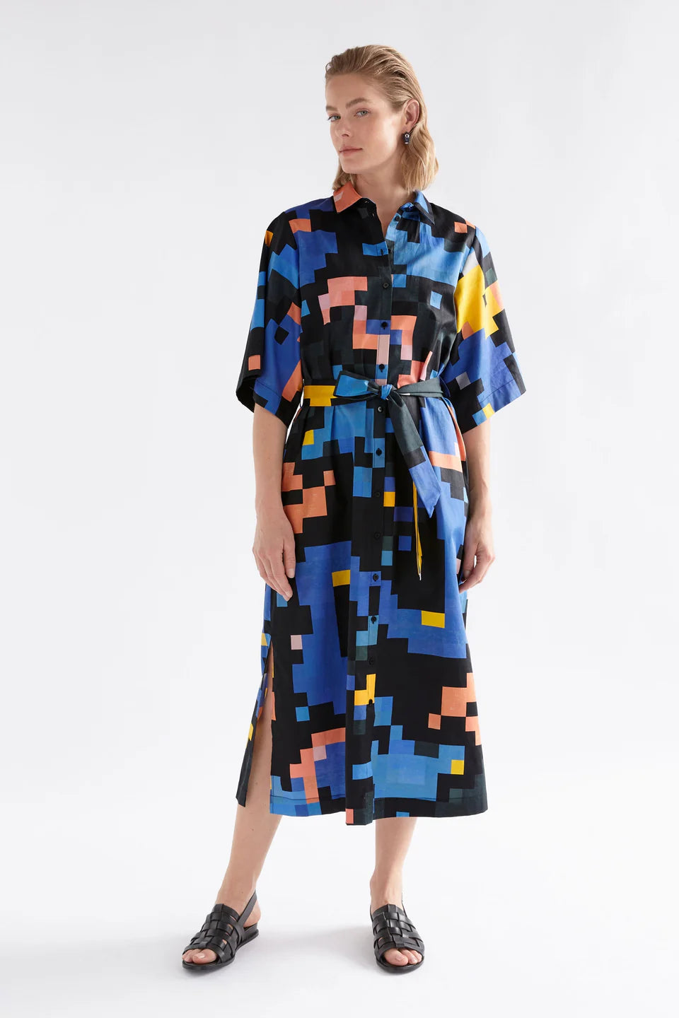 Grand Shirt Dress - Lucent Print