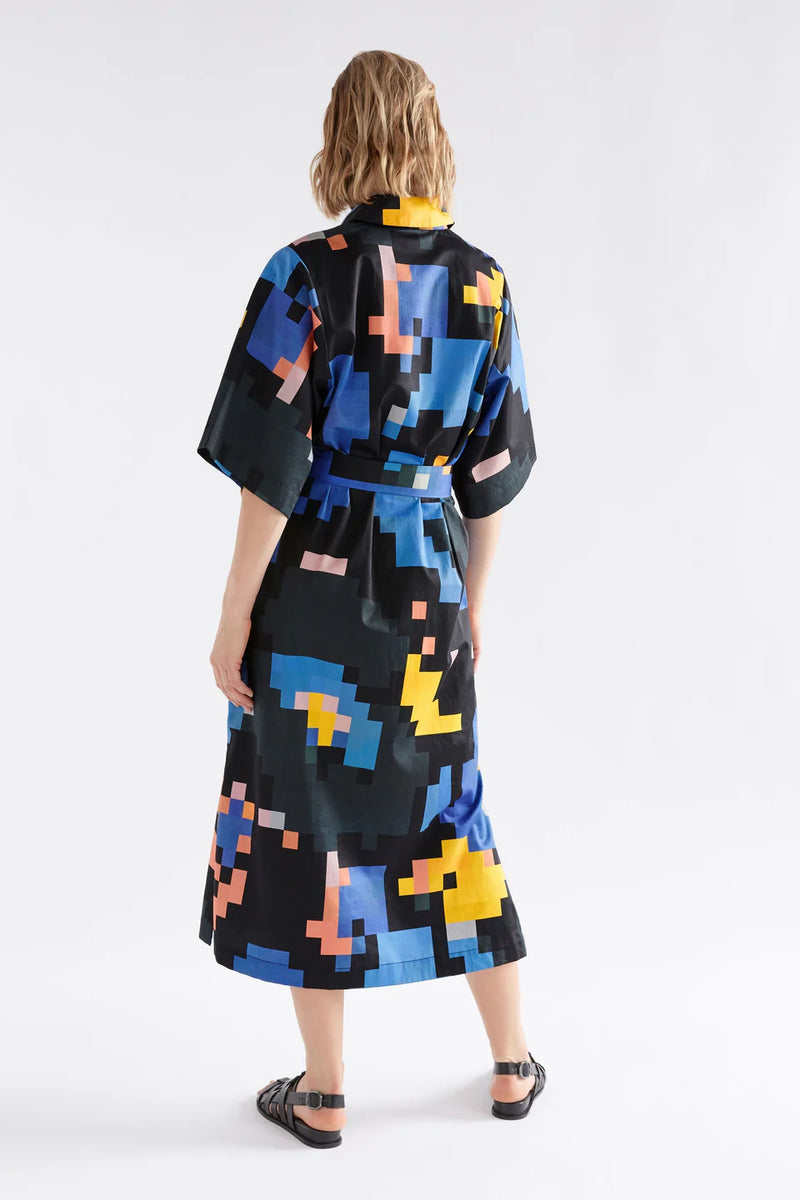 Grand Shirt Dress - Lucent Print