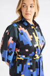 Grand Shirt Dress - Lucent Print