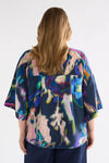 Moda V Neck Top - Vaara Print