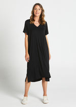 Irena Bamboo Dress - Black