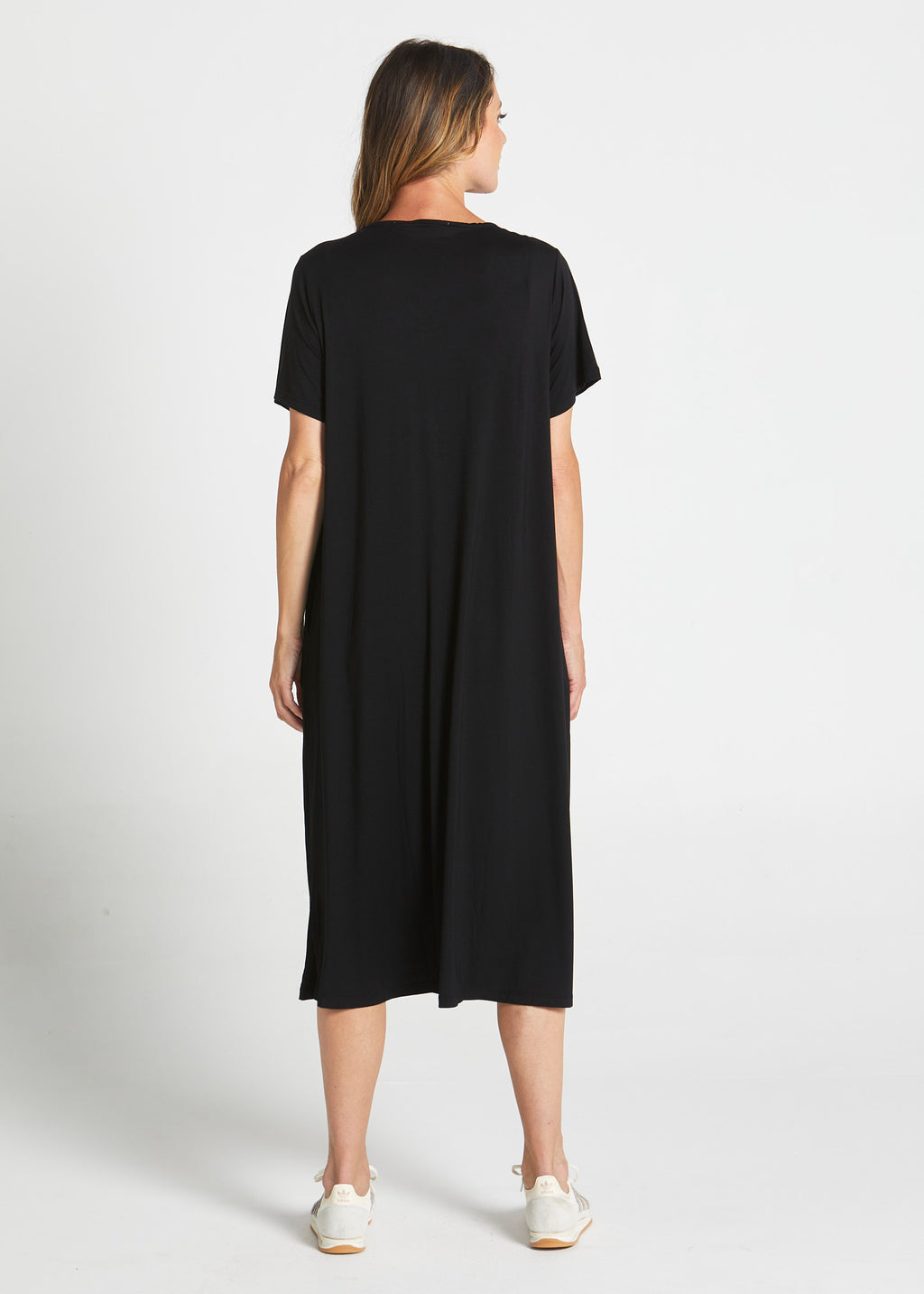 Irena Bamboo Dress - Black