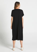 Irena Bamboo Dress - Black