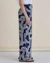 Zander Pant - Navy Geo