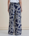 Zander Pant - Navy Geo