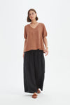 Bishop Sleeve Top - Cedar