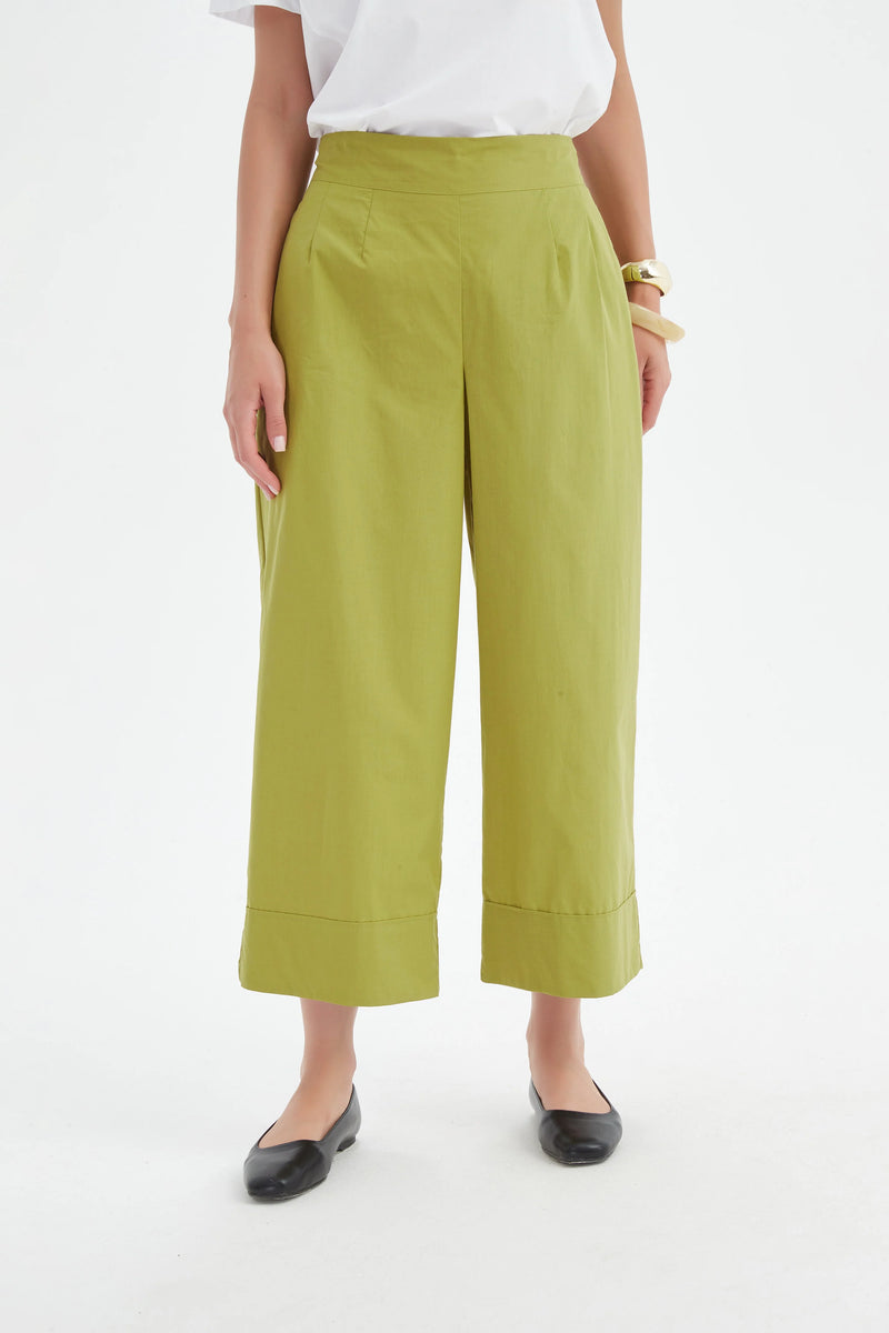 Classic Lyocell Pant - Split Pea