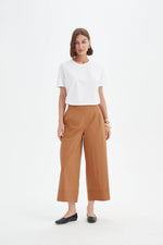 Classic Lyocell Pant - Russet